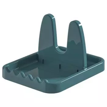 Стойка для крышки кастрюли, сильная несущая способность, U-образная канавка, полипропиленовая лопаточка для приготовления пищи, держатель для крышки кастрюли, кухонные инструменты розовый