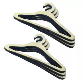 Стойка для кукольной одежды с мини-вешалкой Деревянная Стойка-органайзер для демонстрации одежды куклы-девочки Мебель и аксессуары для кукольного дома D