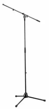 Стойка для микрофона K&M Boom ST210/2B (21020Б) Высота: 900/1,605 мм Черный