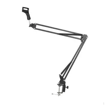 Стойка для микрофона, настольный микрофон с зажимом для записи трансляций