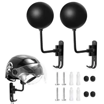 Стойка для мотоциклетного шлема, настенное крепление для шлема, держатель для дисплея, ключи на 180 градусов, вешалка для куртки, аксессуары для гостиной