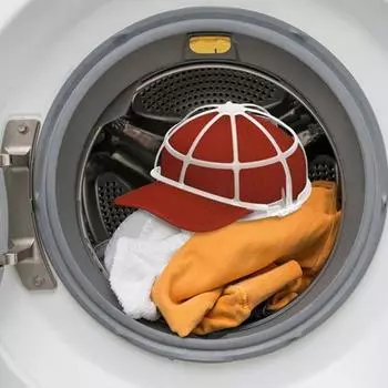 Стойка для мытья бейсбольных кепок. Легкое хранение. Быстрое и эффективное средство для очистки шляп. Защитная мощная очистка.