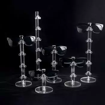 Стойка для очков Реквизит для очков Прозрачная стойка для очков Стойка для солнцезащитных очков Держатель для очков 10cm-1 floor