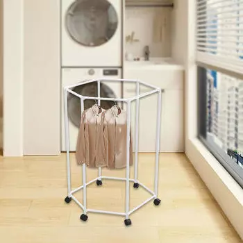 Стойка для одежды Дисплей для одежды Розница Уличная Сушка для воздуха Одежда Шарфы. White Single