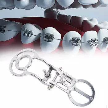 Стойка для окклюзии Прикусная пластина Одинарная сгибаемая окклюзионная ортодонтическая рамка