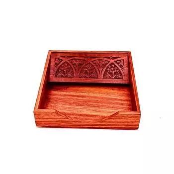 Стойка для папиросной бумаги Подставка для держателя салфеток Квадратный держатель для салфеток