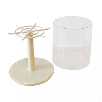 Стойка для показа кукол и амулетов с возможностью подвешивания бежевый