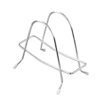 Стойка для полки, многослойная, экономящая место, нержавеющая разделочная доска, практичный кухонный органайзер, держатель для крышки кастрюли, железный арт-дом