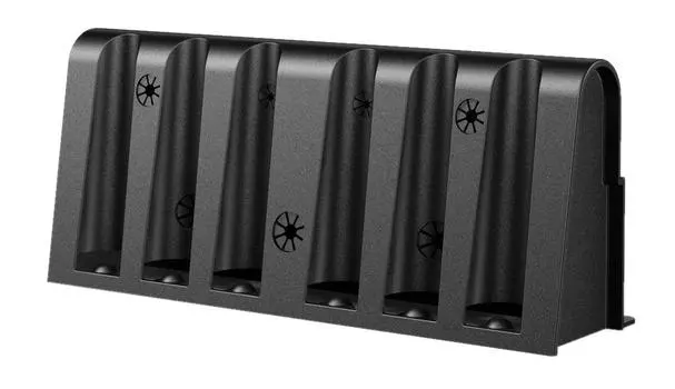 Стойка для прецизионных отверток WERA Craft Foam на 6 отверток, держатель для отверток 134002