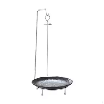 Стойка для приготовления кебаба, вертикальная стойка для барбекю для приготовления мяса на открытом воздухе чёрный