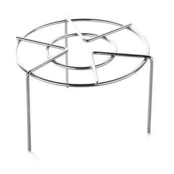 Стойка для приготовления на пару из нержавеющей стали, многоцелевая круглая стойка для приготовления на пару, стойка для готовки, высокая