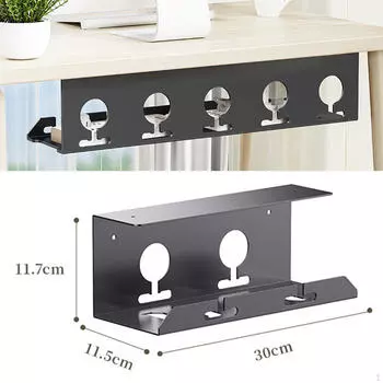 Стойка для проводов на столе, компьютерный кабель, простая установка, практичная полка для розеток Small