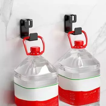 Стойка для раковины из нержавеющей стали, настенная, для ванной комнаты, не оставляющая следов, липкие крючки, многофункциональные крючки для раковины, для хранения 1