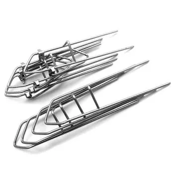 Стойка для рыбалки Серебряный кронштейн для удочки Держатель для удочки Подставка для удочки Style 2