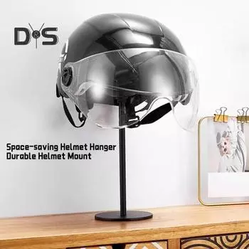 Стойка для шлема мотоцикла, вешалка для шлема, стойка, прочное несущее настенное крепление, вращающееся на 180 градусов, металлический держатель для шлема мотоцикла B