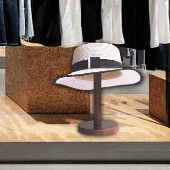 Стойка для шляп, съемная круглая подставка в деревенском стиле, отдельно стоящий держатель-органайзер