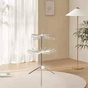 Стойка для сушки одежды, двухслойная пеленка для внутреннего сада