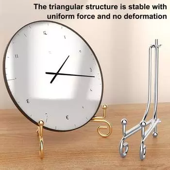 Стойка для тарелок, высокая устойчивость, прочная несущая способность, складная конструкция, многоцелевой держатель для хранения, портативный органайзер 10cm чёрный