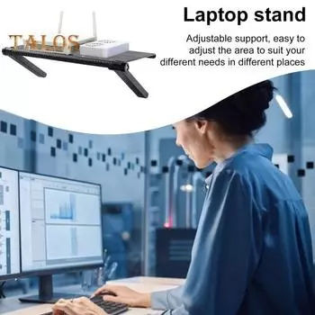 Стойка для телевизора, маршрутизатор, стойка для хранения вещей, прочная несущая конструкция, нескользящая конструкция, простая установка, настенный кронштейн для верхней полки телевизора S