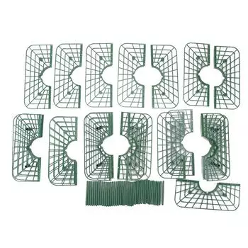 Стойка для выращивания клубники Съемная полипропиленовая водонепроницаемая многоразовая опора для растений клубники для посадки почвы