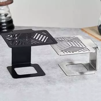 Стойка для взвешивания кофе, черная, для варки кофе для эспрессо-машин чёрный