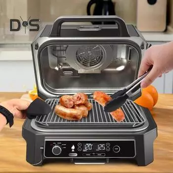 Стойка из нержавеющей стали для гриля Ninja Woodfire Grill OG701 OG751 7-в-1 Аксессуары для электрической фритюрницы Master Grill Air Fryer 1pc