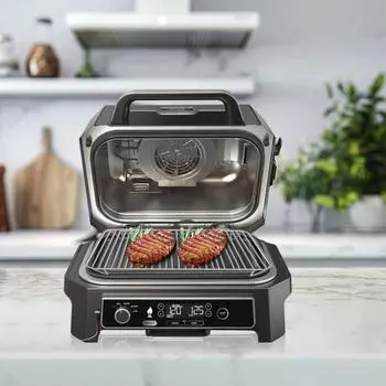 Стойка из нержавеющей стали для гриля Ninja Woodfire Grill OG701 OG751 7-в-1 Electric Master Grill