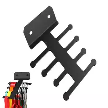 Стойка сопротивления Вешалка для хранения лент Противоскользящая конструкция Простая установка Стена для оборудования спортзала