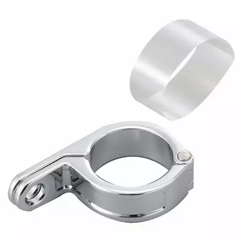 Стойка указателя поворота мотоцикла Daytona, 39 мм, крепежное отверстие для вилки, 10 мм, хром, 1 шт., 69369, мультивилка