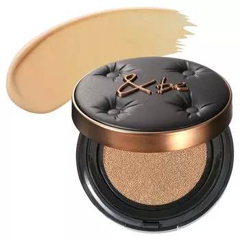 Стойкая тональная основа-кушон Light Beige в сыворотке 12 г High Cover Pore Dullness &be [Evolved Foundation] /