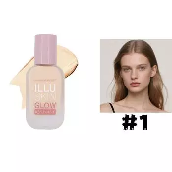 Стойкая тональная основа, не требующая снятия макияжа, водостойкий консилер, восстанавливающий крем-основу для контроля жирности, BB-крем #1