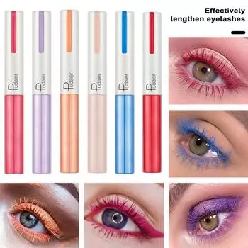Стойкая, устойчивая к поту, 4D-эффект, нежная невыцветающая тушь для макияжа на весь день