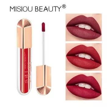 Стойкая увлажняющая, невыцветающая, антипригарная губная помада Misiou Beauty, матовый матовый блеск для губ, подарочный набор из шести предметов 01-6pcs