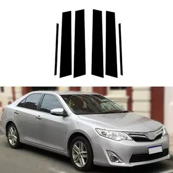 Стойки автомобиля, украшения, Стайлинг, накладка на окно, наклейки для Daihatsu Altis Fit Toyota Camry 2007 2008 2009-2016 2017 2012-2017