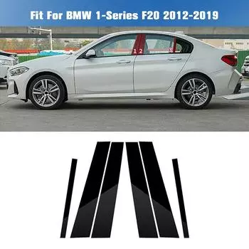 Стойки автомобиля, украшения, Стайлинг, накладка на окно, наклейки для BMW 1-Series F20 2012-2019