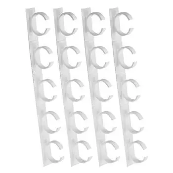 Стойки для банок со специями Пластиковые подвесные приправы Бутылки настенные кухонные полки для хранения