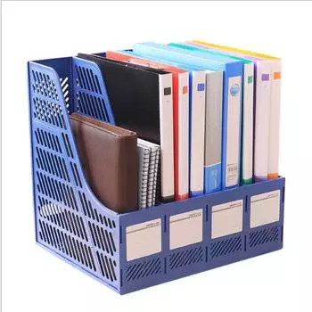 Стойки для документов Лоток для хранения документов Офисный органайзер для документов Настольный органайзер None белый