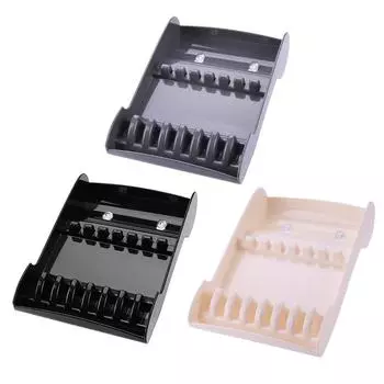 Стойки для парикмахерских ножниц Подставка для салонных ножниц из АБС-пластика Доступен для парикмахеров чёрный