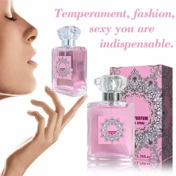 Стойкие элегантные свежие духи для мужчин и женщин, 50 мл белый