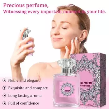Стойкие элегантные свежие духи для мужчин и женщин, 50 мл One size белый