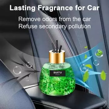 Стойкие автомобильные парфюмерные масла, натуральные эфирные масла для обновления автомобиля, бодрящие, универсальные, безопасные для автомобиля, ароматерапия зелёный