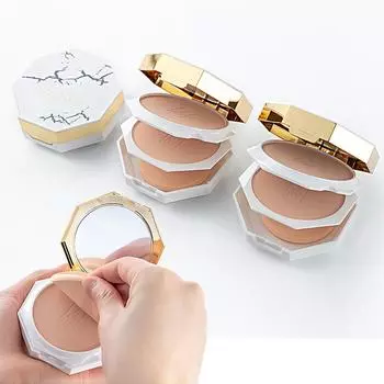 Стойкий консилер для макияжа с маслом черепахи и трещин, белый порошок