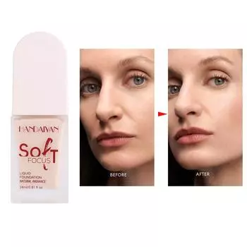 Стойкий жидкий тональный крем-консилер без снятия макияжа. Тональный крем для увлажнения подходит для сухой кожи, не прилипает. Пудра для косметического макияжа. 01#