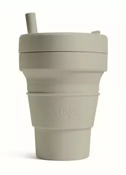 Stojo Folding Tumbler BIGGIE 470ml Steel