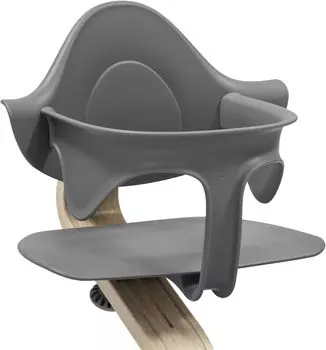 Stokke Flea Baby Gray Baby High Легко прикрепляется к Прочно поддерживает боковины и Легко Красиво есть От примерно 6 месяцев до примерно 3 лет серый