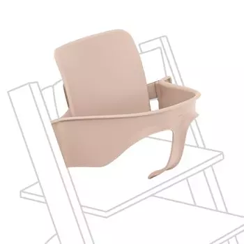 Stokke Tripp Trapp Exclusive Baby Set Детский стульчик Высокий стульчик Одинарные аксессуары Детский стульчик Детский набор 2 Serene Pink отдельно Можно использовать с 6 лет