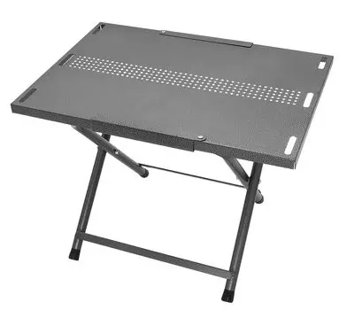 Стол для костра Field to Summit из железа OFHIRTE Ширина 50 x Глубина 35 x Высота 35 см Стол для костра на открытом воздухе Держатель для дров Подставка для костра Solo Camp