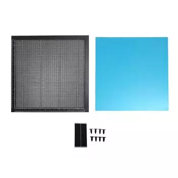 Стол для лазерной резки 400x400 мм, доска для улья, лазерный гравер, рабочая панель с алюминиевой пластиной