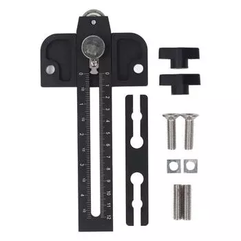 Стол для тонкого распила, стол для фрезерования ленточной пилы, направляющая для быстрой распиловки, метрическая система, имперская система для 3/8x3/4 дюйма, 3/8x1/4 дюйма