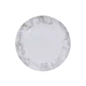 Стол EAST, бортовая пластина, мрамор, 28 см, 212-057, сделано в Японии, можно использовать в микроволновой печи, можно мыть в посудомоечной машине.